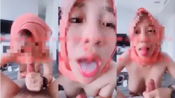 Ukhti Sangean Isep Kontol Crotin Dimulut